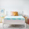 imageLinenspa 3 Inch Gel Swirl Memory Foam Mattress Topper  Cooling Gel Infused  Pressure Relieving Bed Topper  Mattress Pad  CertiPUR Certified  Queen SizeCalifornia King