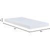 imageLinenspa 5 Inch Gel Infused Memory Foam Mattress  Full Size  Firm  Low Profile Bed  Mattress in a Box  Youth or Kids Bed  Guest Bedroom  Pressure Relieving and Breathable  CertiPur Certified