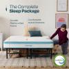 imageLinenspa 6 Inch Mattress  Firm Feel  Bonnell Spring with Foam Layer  Mattress in a Box  Youth or Kids Bed  Guest Bedroom  Durable and Breathable Support  Affordable  Twin XL SizeKing