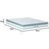 imageLinenspa 6 Inch Mattress  Firm Feel  Bonnell Spring with Foam Layer  Mattress in a Box  Youth or Kids Bed  Guest Bedroom  Durable and Breathable Support  Affordable  Twin XL SizeFull
