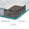 imageLinenspa 6 Inch Mattress  Firm Feel  Bonnell Spring with Foam Layer  Mattress in a Box  Youth or Kids Bed  Guest Bedroom  Durable and Breathable Support  Affordable  Twin XL SizeQueen