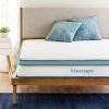 imageLinenspa 6 Inch Mattress  Firm Feel  Bonnell Spring with Foam Layer  Mattress in a Box  Youth or Kids Bed  Guest Bedroom  Durable and Breathable Support  Affordable  Twin XL SizeQueen
