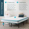 imageLinenspa 6 Inch Mattress  Firm Feel  Bonnell Spring with Foam Layer  Mattress in a Box  Youth or Kids Bed  Guest Bedroom  Durable and Breathable Support  Affordable  Twin XL SizeKing