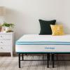imageLinenspa 6 Inch Mattress  Firm Feel  Bonnell Spring with Foam Layer  Mattress in a Box  Youth or Kids Bed  Guest Bedroom  Durable and Breathable Support  Affordable  Twin XL SizeCalifornia King