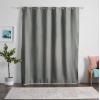 imageLinenspa 85 Blackout Curtain 2 Panels Set  White Curtains 63 Inch Length  Thermal Insulated Noise Reducing  Dorm Room EssentialsGrey