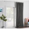 imageLinenspa 85 Blackout Curtain 2 Panels Set  White Curtains 63 Inch Length  Thermal Insulated Noise Reducing  Dorm Room EssentialsGrey
