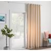 imageLinenspa 85 Blackout Curtain 2 Panels Set  White Curtains 63 Inch Length  Thermal Insulated Noise Reducing  Dorm Room EssentialsTan