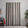 imageLinenspa 85 Blackout Curtain 2 Panels Set  White Curtains 63 Inch Length  Thermal Insulated Noise Reducing  Dorm Room EssentialsWhite