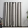 imageLinenspa 85 Blackout Curtain 2 Panels Set  White Curtains 63 Inch Length  Thermal Insulated Noise Reducing  Dorm Room EssentialsWhite