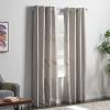 imageLinenspa 85 Blackout Curtain 2 Panels Set  White Curtains 63 Inch Length  Thermal Insulated Noise Reducing  Dorm Room EssentialsWhite