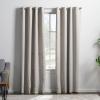 imageLinenspa 85 Blackout Curtain 2 Panels Set  White Curtains 63 Inch Length  Thermal Insulated Noise Reducing  Dorm Room EssentialsWhite