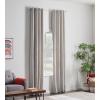 imageLinenspa 85 Blackout Curtain 2 Panels Set  White Curtains 63 Inch Length  Thermal Insulated Noise Reducing  Dorm Room EssentialsWhite