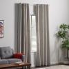 imageLinenspa 85 Blackout Curtain 2 Panels Set  White Curtains 63 Inch Length  Thermal Insulated Noise Reducing  Dorm Room EssentialsWhite