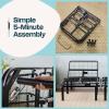 imageLinenspa Adjustable Bed Frame  Independent Head and Foot Incline  Powerful Quiet Motor  Easy Tool Free Assembly  Lounge  Watch TV  Working  Reading  Ergonomic  Electric Bed Base  Queen SizeFull