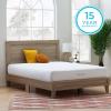 imageLinenspa Cotton Terry Waterproof Mattress Protector  Top Protection Mattress Cover  Dorm Room Essentials  Twin XL WhiteWhite