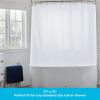 imageLinenspa Frosted 8G HeavyDuty Shower Curtain Liner  PEVA Waterproof Vinyl  72 x 72 Inch Shower Liner  Dorm Room EssentialsFrosted