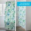 imageLinenspa Green Leaf Shower Curtain Water Resistant Machine Washable Polyester Dorm Room EssentialsGreen Leaves