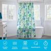 imageLinenspa Green Leaf Shower Curtain Water Resistant Machine Washable Polyester Dorm Room EssentialsGreen Leaves