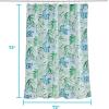 imageLinenspa Green Leaf Shower Curtain Water Resistant Machine Washable Polyester Dorm Room EssentialsGreen Leaves