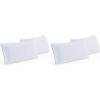 imageLinenspa Shredded Memory Foam 2 Pack Pillow King Pack of 2 White 2 CountWhite