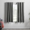 imageLinenspa 85 Blackout Curtain 2 Panels Set  White Curtains 63 Inch Length  Thermal Insulated Noise Reducing  Dorm Room EssentialsGrey
