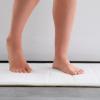 imageLinenspa Memory Foam Bath Mat  1 Piece NonSlip Water Absorbent FastDrying Machine Washable Bath Rug For Bathroom  Dorm Room EssentialsWhite