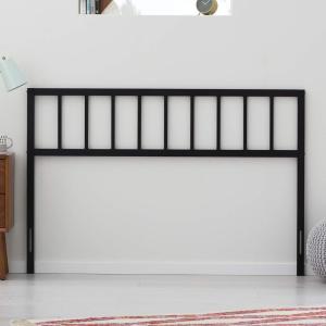 imageLinenspa Decorative Black Metal Steel Construction Vertical Bar Design40 Inches Tall Headboard California KingFull